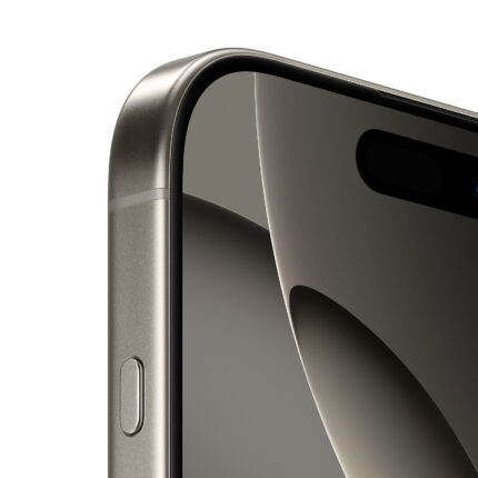 Bordure de l'iphone 16 pro l'iphone 16 pro Titan Naturel - Meilleur Prix maroc