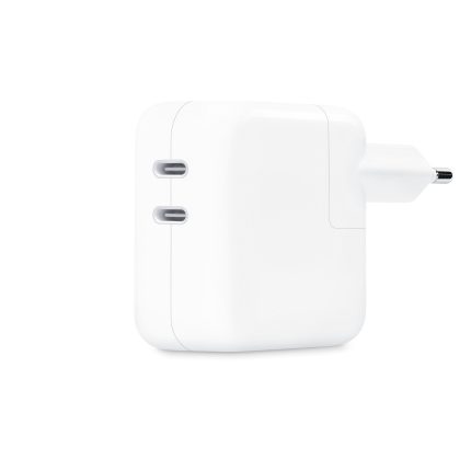 Adaptateur secteur Apple double port USB-C 35 W — deux appareils en charge — Prix Maroc — AppleDeals