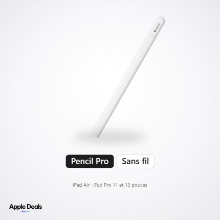 Apple Pencil Pro — iPad Air · iPad Pro 11 et 13 pouces — Prix Maroc — AppleDeals