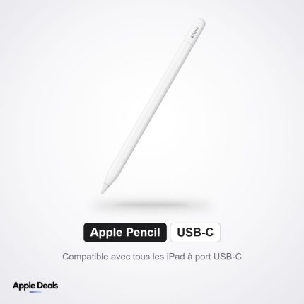 Apple Pencil (USB-C) — tous les iPad à port USB-C — prix Maroc — AppleDeals