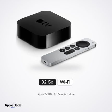 Apple TV HD 32 Go — Apple TV HD · Siri Remote incluse — Prix Maroc — AppleDeals