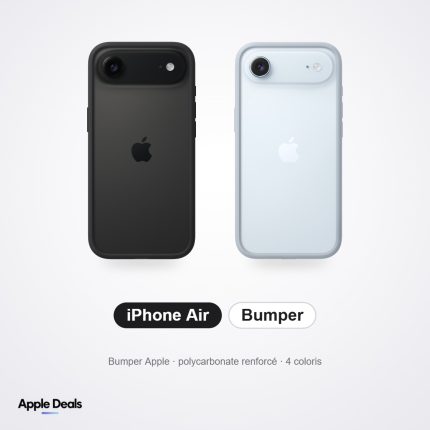 Bumper Apple pour iPhone Air — 4 coloris — Prix Maroc — AppleDeals