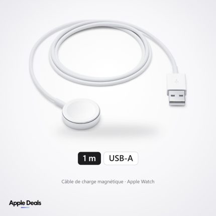 Câble de charge magnétique Apple Watch 1 m — Câble de charge magnétique · Apple Watch — Prix Maroc — AppleDeals