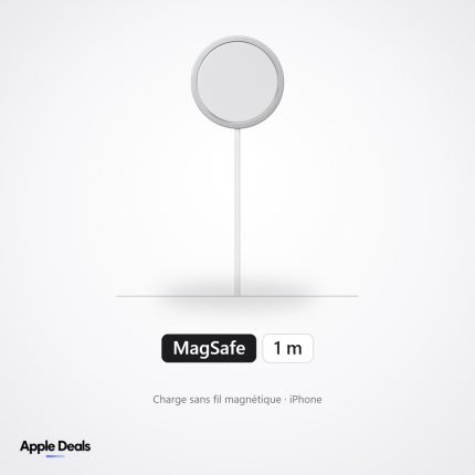 Chargeur MagSafe Apple 1 m — charge sans fil magnétique pour iPhone — Prix Maroc — AppleDeals