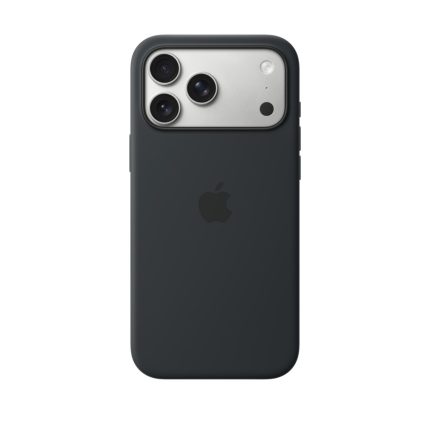 Coque en silicone avec MagSafe pour iPhone 17 Pro Max – Noir (MGFR4ZM/A) – AppleDeals Maroc