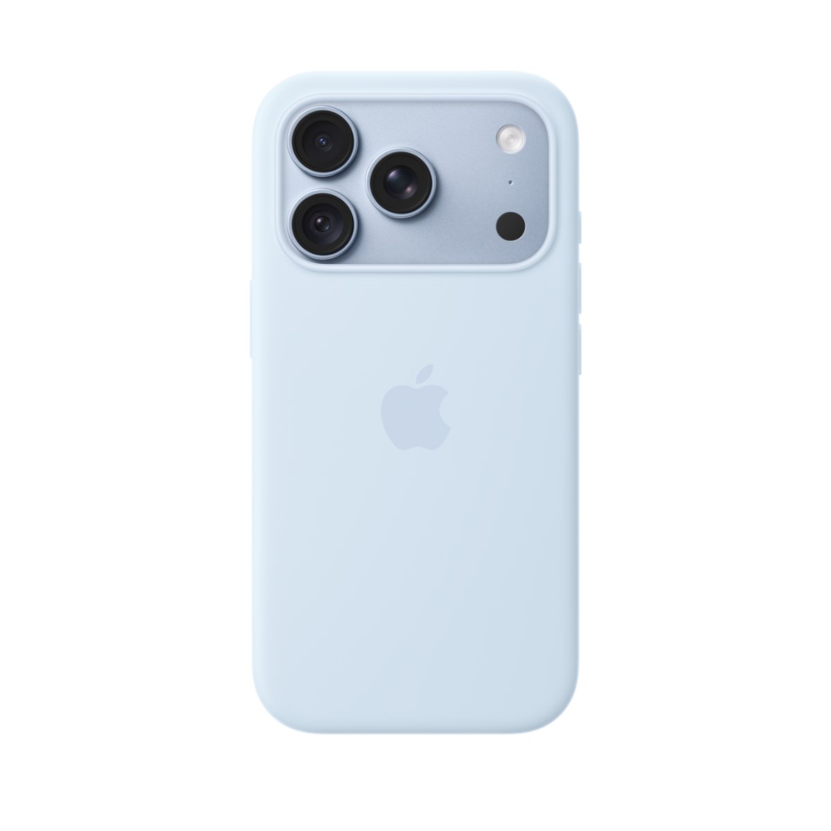 Coque en silicone avec MagSafe pour iPhone 18 Pro – Bleu lumineux Coque en silicone avec MagSafe pour iPhone 18 Pro – Bleu lumineux (MK8W4ZM/A) – AppleDeals Maroc