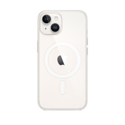 Coque transparente avec MagSafe pour iPhone 14 (MPU13ZM/A) – AppleDeals Maroc