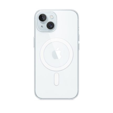 Coque transparente avec MagSafe pour iPhone 15 (MT203ZM/A) – AppleDeals Maroc