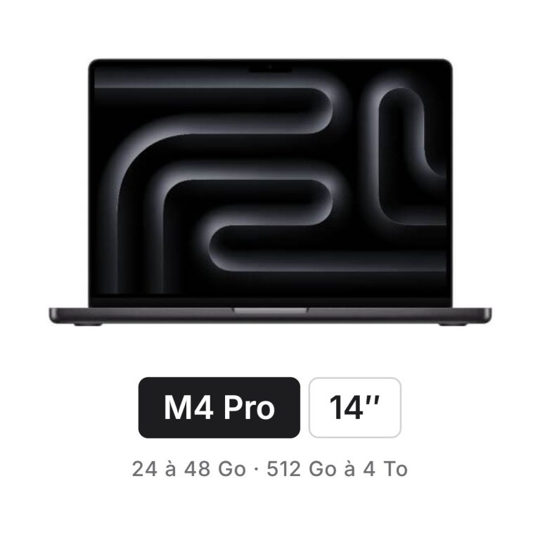 MacBook Pro 14 M4 Pro — Prix Maroc | AppleDeals